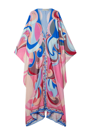 Pink Printed woven kaftan | Emilio Pucci | NET-A-PORTER
