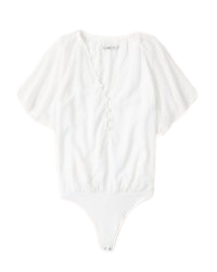 Women's Clipdot Button-Up Bodysuit | Women's New Arrivals | Abercrombie.com