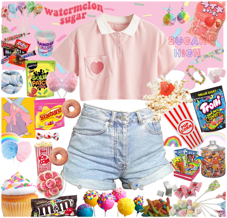 Here’s a Candy Fit/Set for @violetxxbadbish