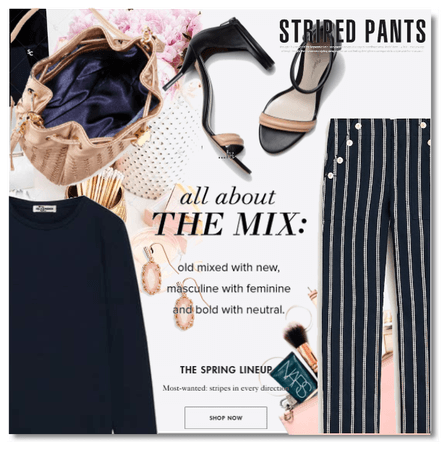 It`s all about the mix: Striped Pants
