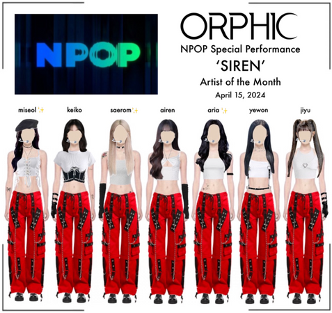 ORPHIC (오르픽) ‘SIREN’ Performance @ NPOP
