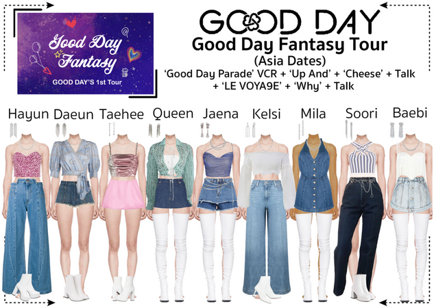 GOOD DAY (굿데이) [GOOD DAY FANTASY TOUR] Asia