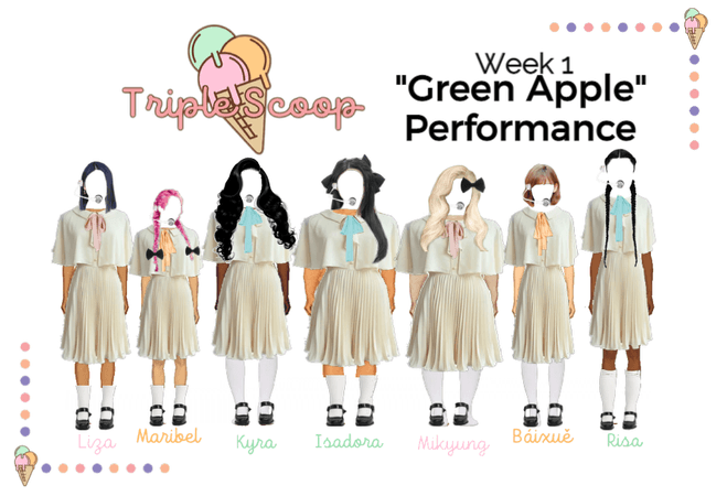 Triple Scoop Week 1 | "Green Apple"