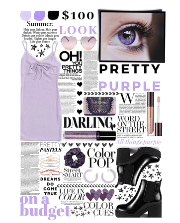pretty in purple 💜💜 on a budget