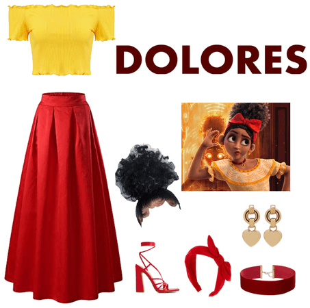 dolores madrigal inspired outfit