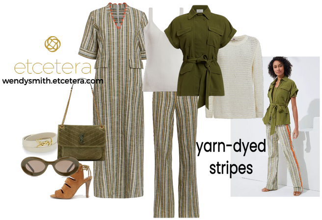 yarn dyed stripes
