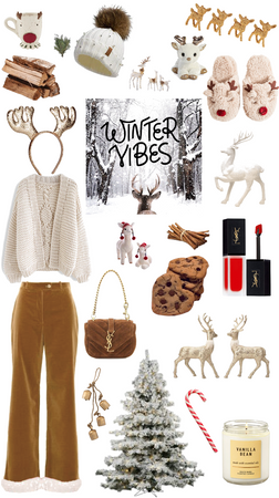 winter reindeer