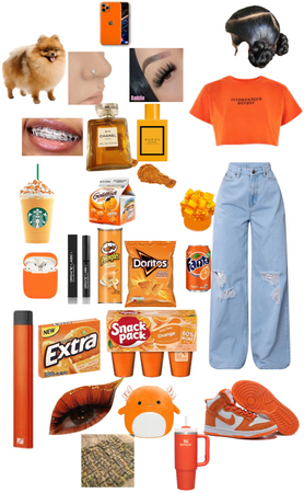 orange  baddie 🧡🧡🧡🧡🧡🧡