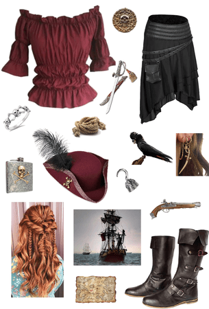 women’s pirate outfit