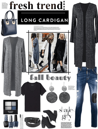 Fresh trend 2020: Long Cardigan