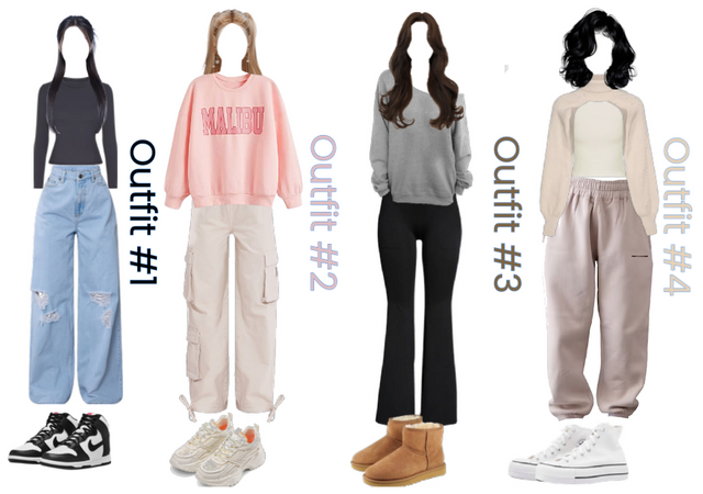 4 trendy modest outfits for school