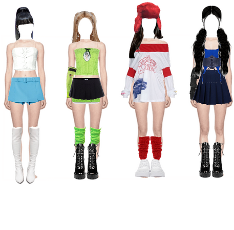blackpink shut down inspired outfit