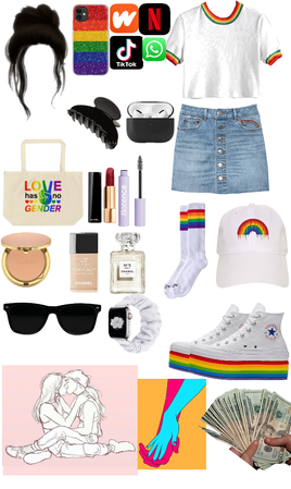 pride outfit❤🧡💛💚💙💜🏳️‍🌈👥✨