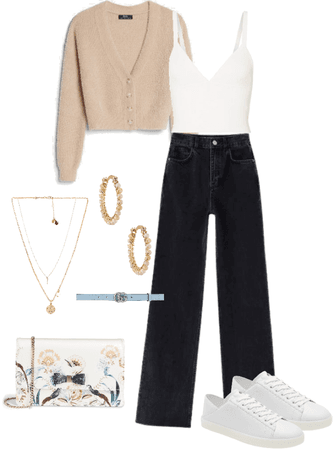 Romantic style outfit