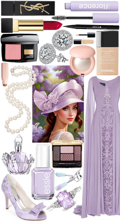 Lavender Hat