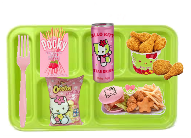 hello kitty/pink lunch