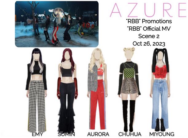 AZURE(하늘빛) "RBB" Official MV Outfit #2