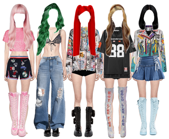 weR1 Stage Outfits