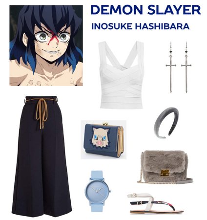 Demon Slayer: Inosuke Hashibara Inspired Outfit