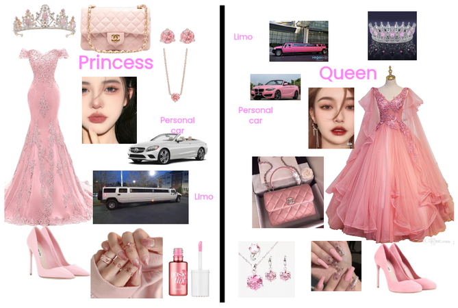 Pink Queen and Princess