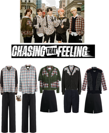 TXT chasing that feeling outfits