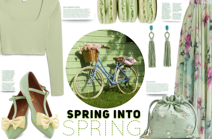 Spring Bike Ride: Macarons