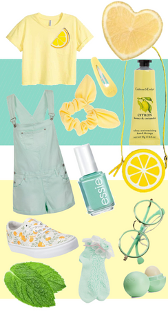 mint and lemon