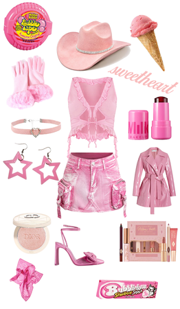 pink party girl