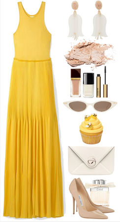 Yellow Cupcake • Yellow Dress