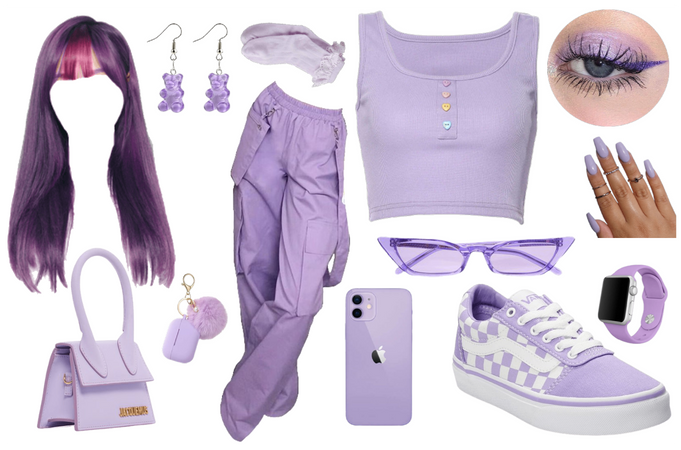 I just freaking love purple