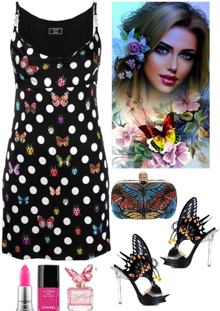 I Love Butterflies & Polka Dots