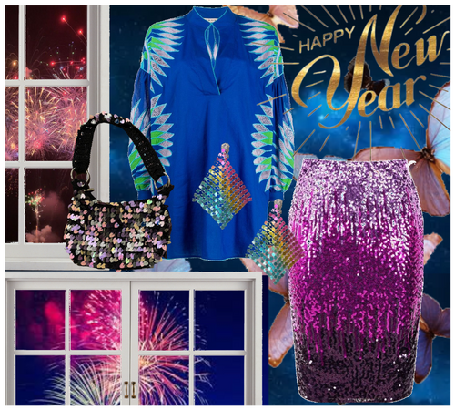 A New Year Of Color! Sequins and Fireworks