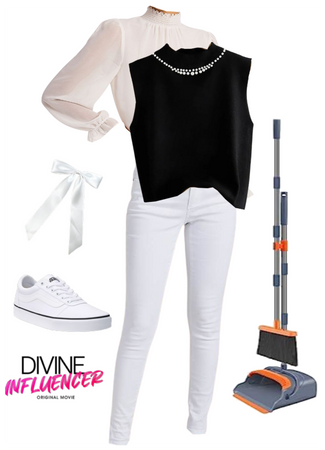 Divine Influencer Movie - First Day of Work Outfit