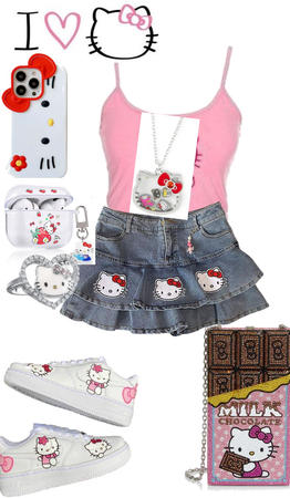 Michaela Hello Kitty will wear in real life