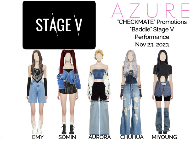 AZURE(하늘빛) "Baddie" Stage V Performance