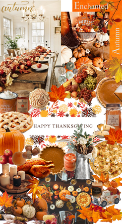 Thanksgiving moodboard