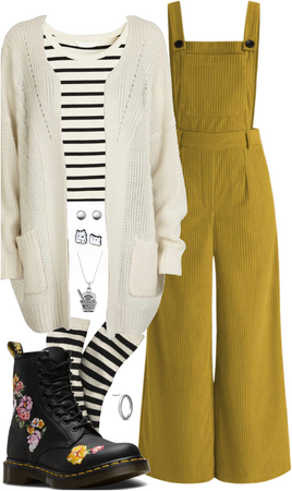 chartreuse overalls