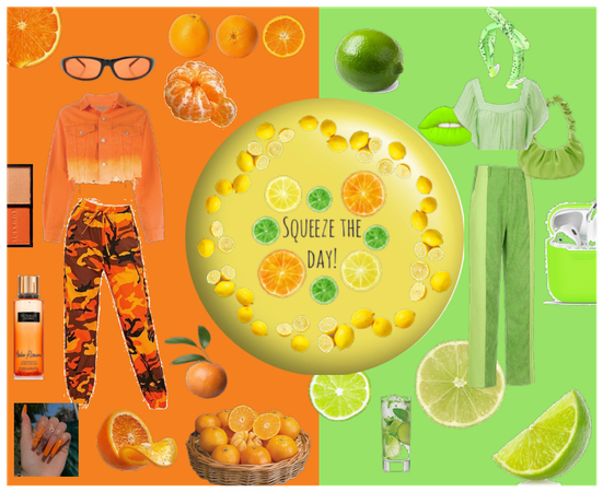 Citrus Outfits | Orange, Lemon, and Lime