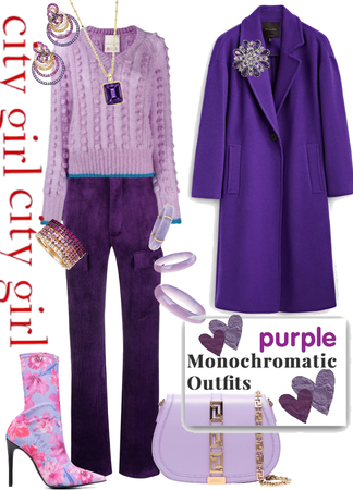 purple Monochromatic