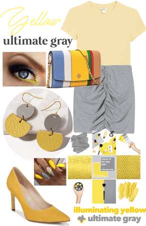 Yellow and Gray