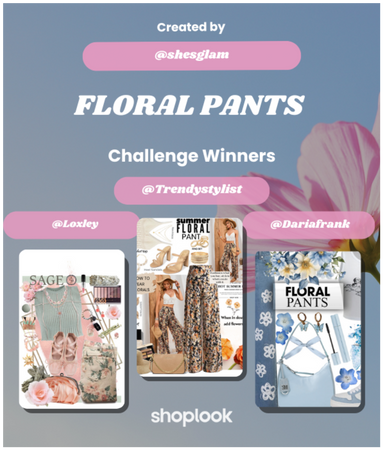 Floral pants winners