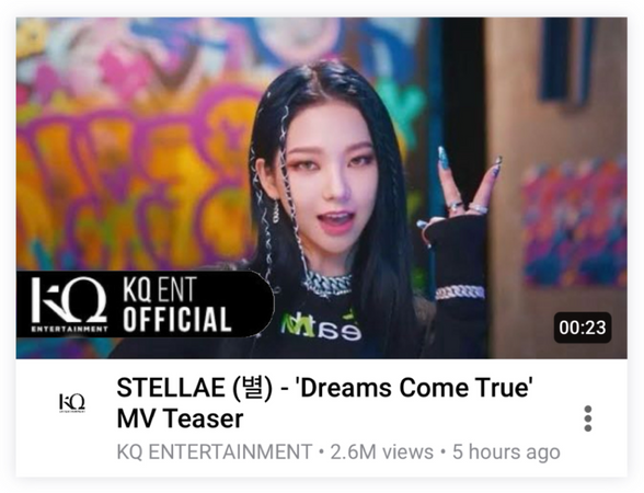ORPHIC STELLAE (오르픽 별) ‘Dreams Come True’ MV Teaser