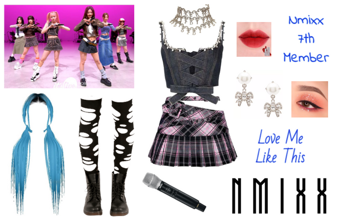Nmixx 7th Member- LOVE ME LIKE THIS Stage Outfit 1