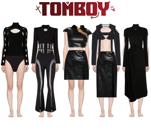 (g)-idle tomboy outfits