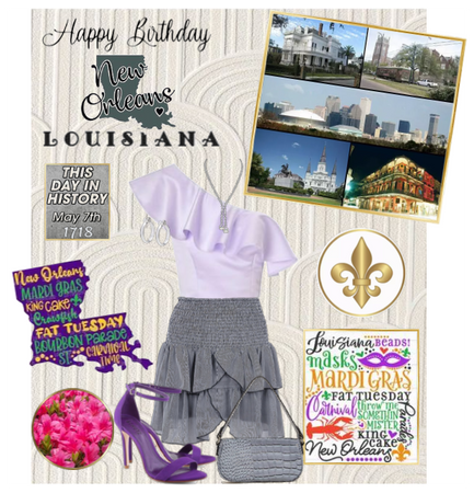 Happy Birthday New Orleans!  May 7