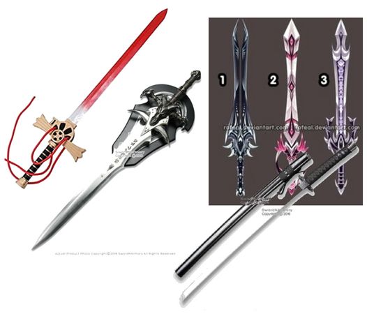 Anime swords