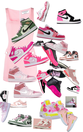 Pink Jordans