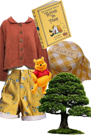 Disney Characters Challenge, Winnie the Pooh Meets Cottage Core