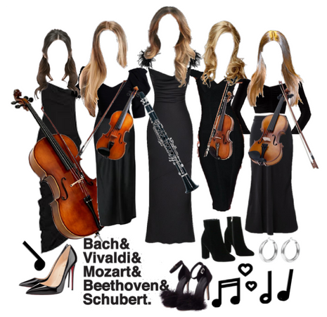 group outfit eight: CLASSICAL QUINTET 🎻🗝👡🎶🦌