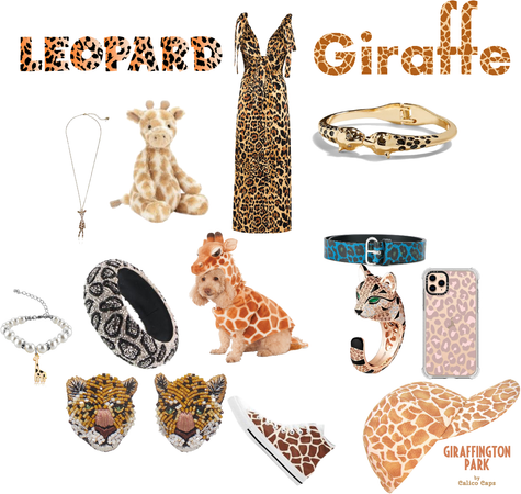# leopards and giraffes